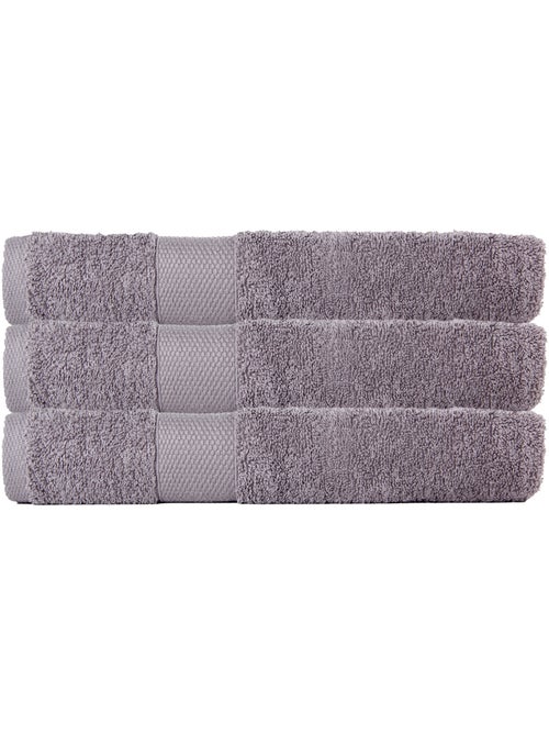 Set di 3 teli da bagno 70x130 cm 500 g/m² 100% cotone - Kiabi