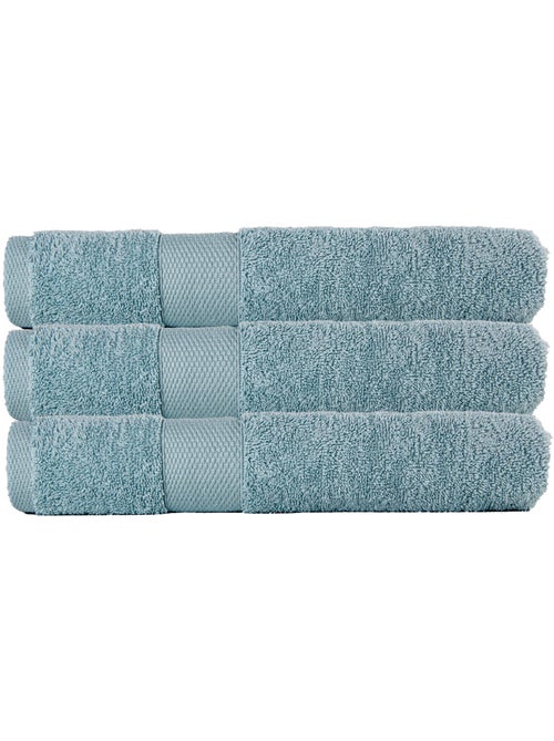 Set di 3 teli da bagno 70x130 cm 500 g/m² 100% cotone - Kiabi