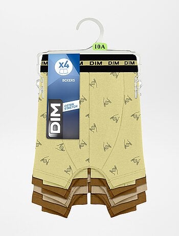 Set di 4 boxer 'DIM'