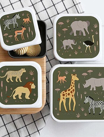Set di 4 contenitori snack | A Little Lovely Company