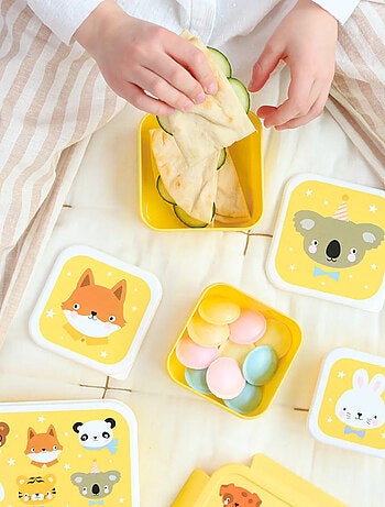 Set di 4 contenitori snack | A Little Lovely Company