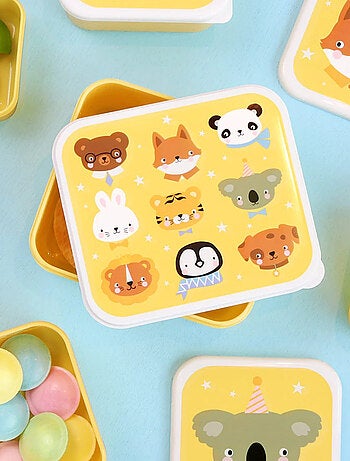 Set di 4 contenitori snack | A Little Lovely Company