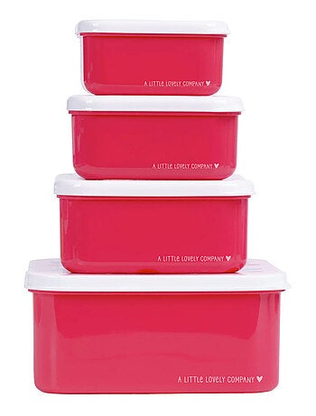 Set di 4 contenitori snack | A Little Lovely Company