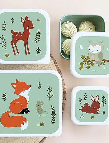 Set di 4 contenitori snack | A Little Lovely Company