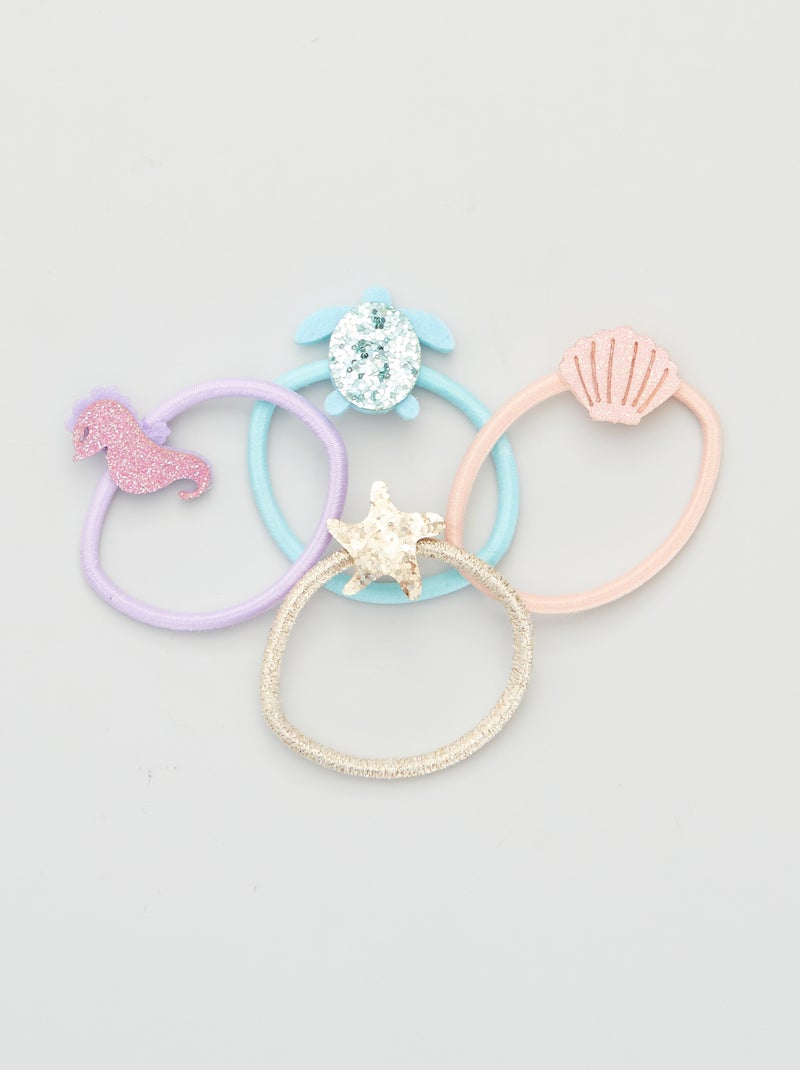 Set di 4 elastici multicolore - Kiabi