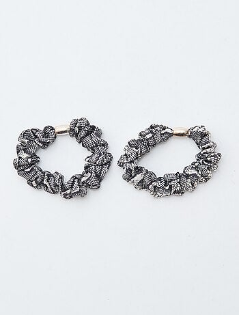 Set di 4 elastici per capelli