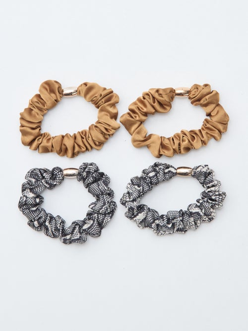 Set di 4 elastici per capelli - Kiabi
