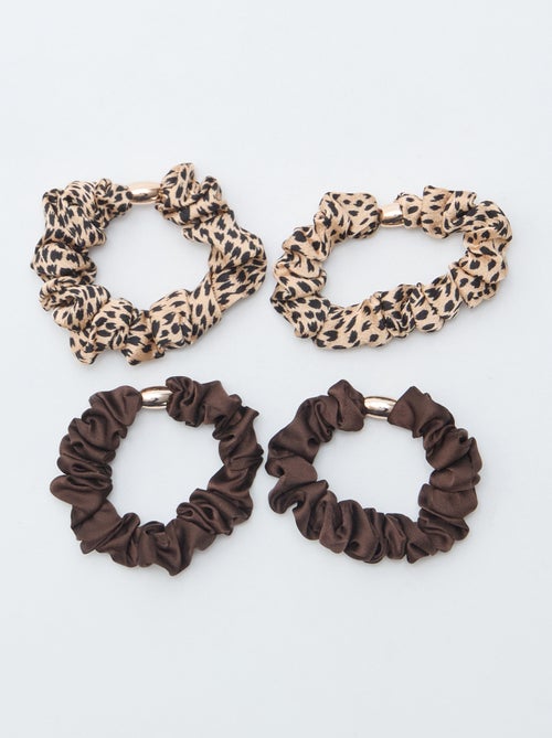 Set di 4 elastici per capelli - Kiabi