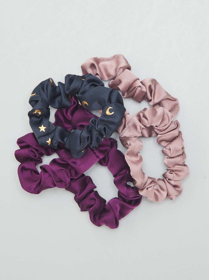 Set di 4 elastici per capelli VIOLA - Kiabi