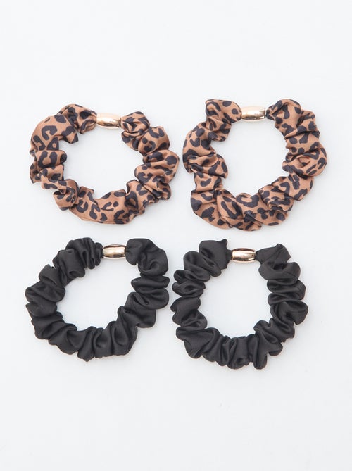 Set di 4 elastici satinati - Kiabi