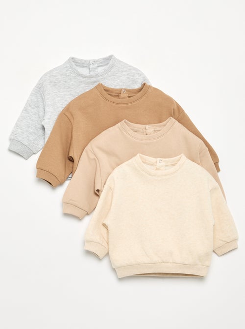 Set di 4 felpe oversize - Kiabi