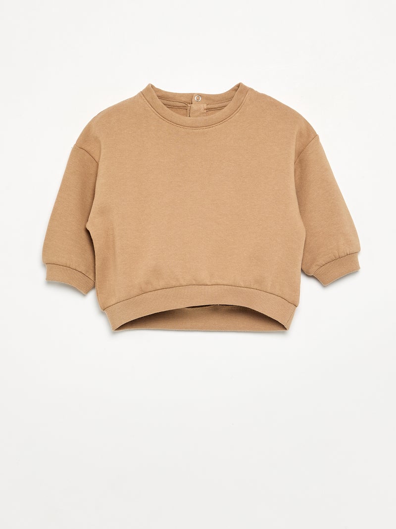 Set di 4 felpe oversize Beige - Kiabi