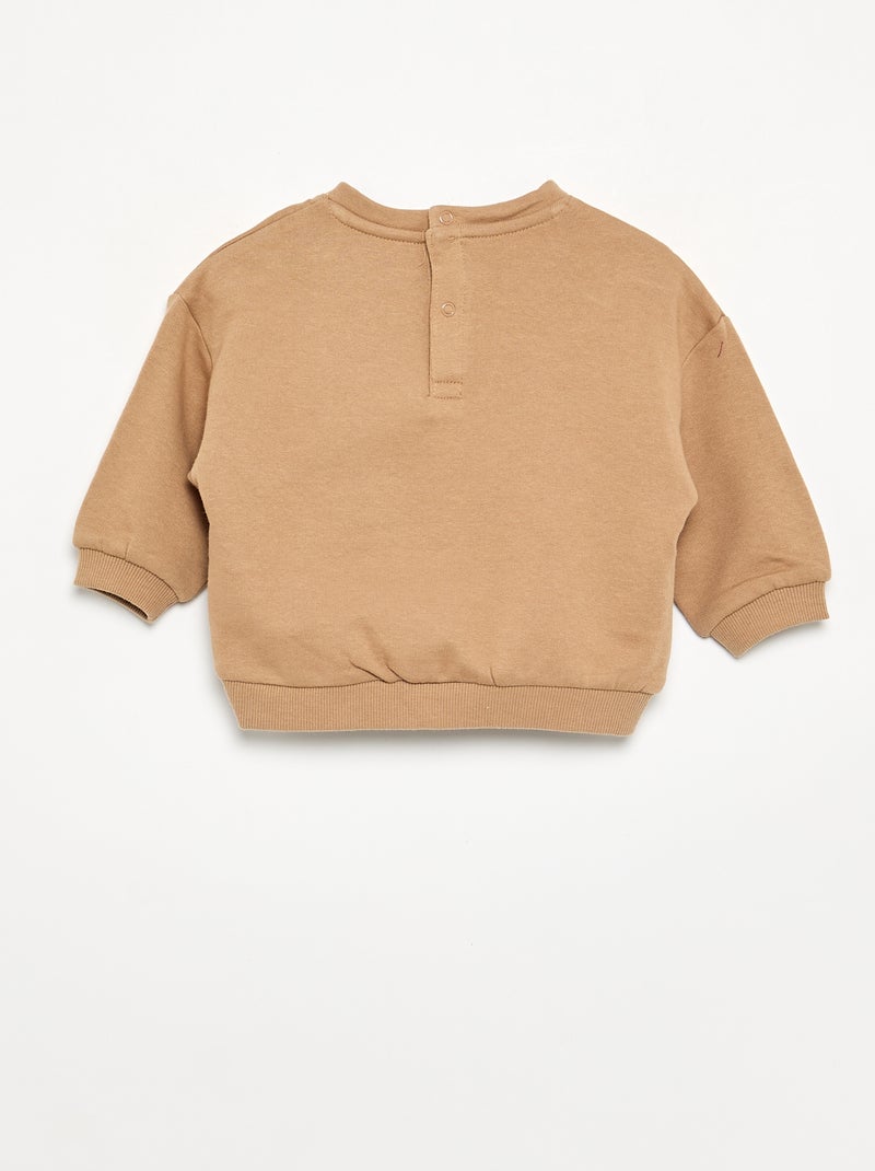 Set di 4 felpe oversize Beige - Kiabi