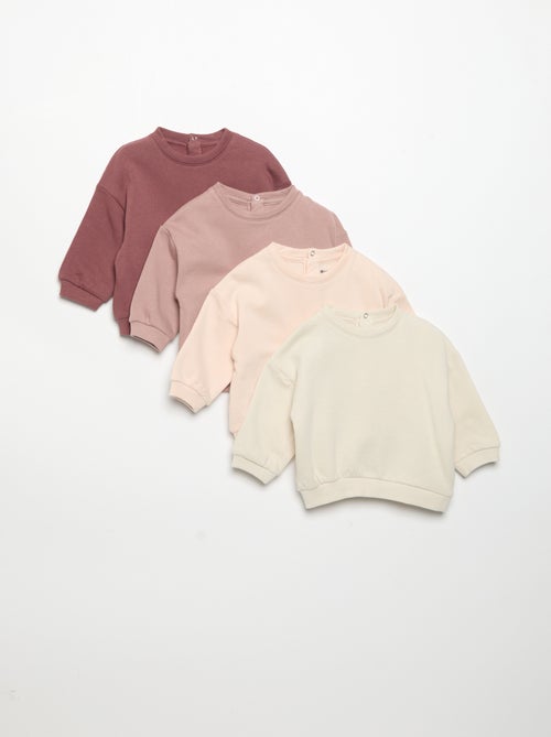 Set di 4 felpe oversize - Kiabi