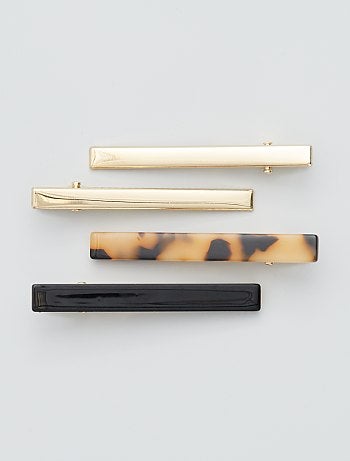 Set di 4 fermagli coccodrillo