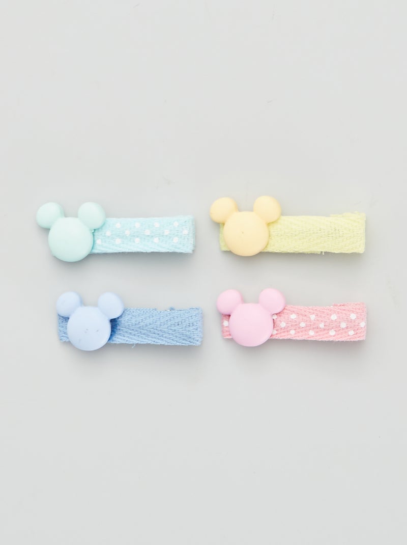 Set di 4 fermagli 'Disney' multicolore - Kiabi