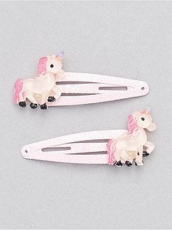 Set di 4 fermagli 'fantasia' - Kiabi