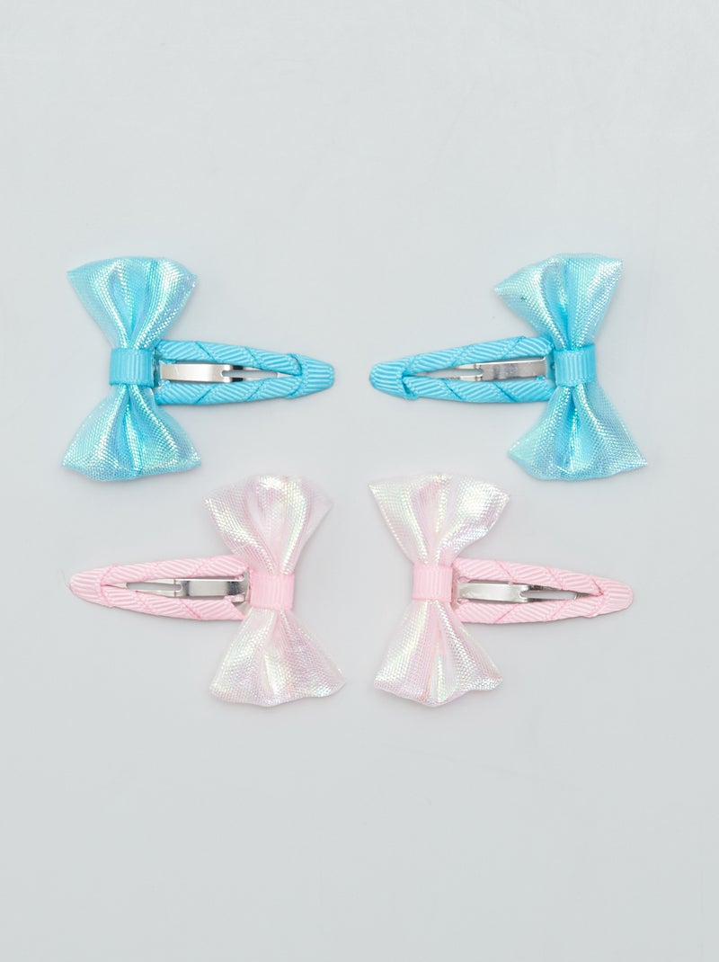 YOCDNOV 6 Pezzi Per Capelli Con Fiocco In Nastro- Fiocco Per Capelli Con Fermaglio A Becco D'Anatra Per Accessori Decorativi Lo Styling Dei Ragazze E - Foto 9