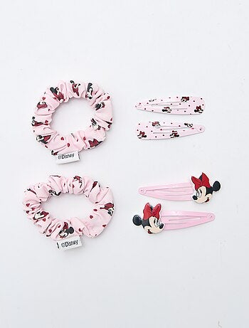 Set di 4 mollette + 2 elastici 'Stitch'