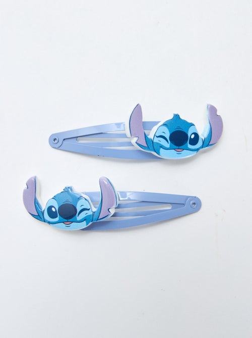 Set di 4 mollette + 2 elastici 'Stitch' - Kiabi
