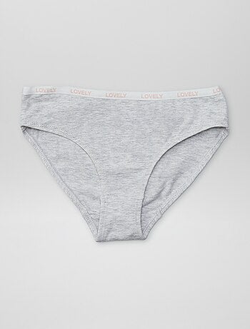 Set di 4 mutandine stampate