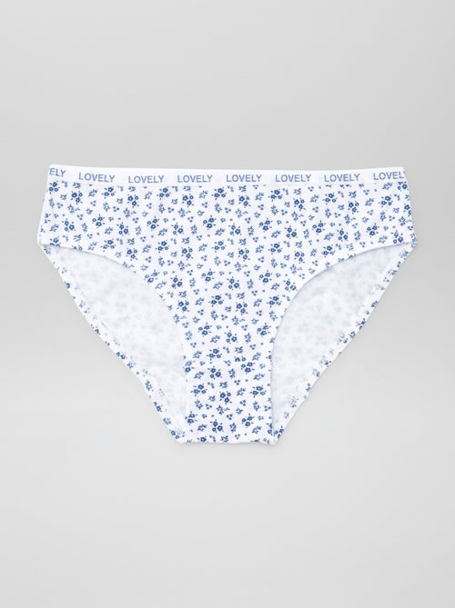 Set di 4 mutandine stampate - Kiabi