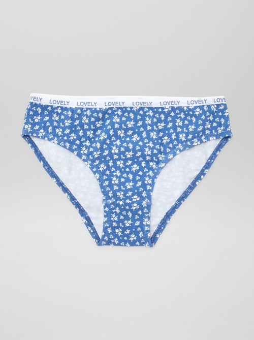 Set di 4 mutandine stampate - Kiabi