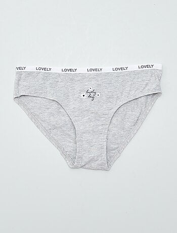 Set di 4 mutandine stampate