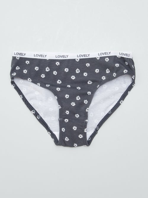 Set di 4 mutandine stampate - Kiabi