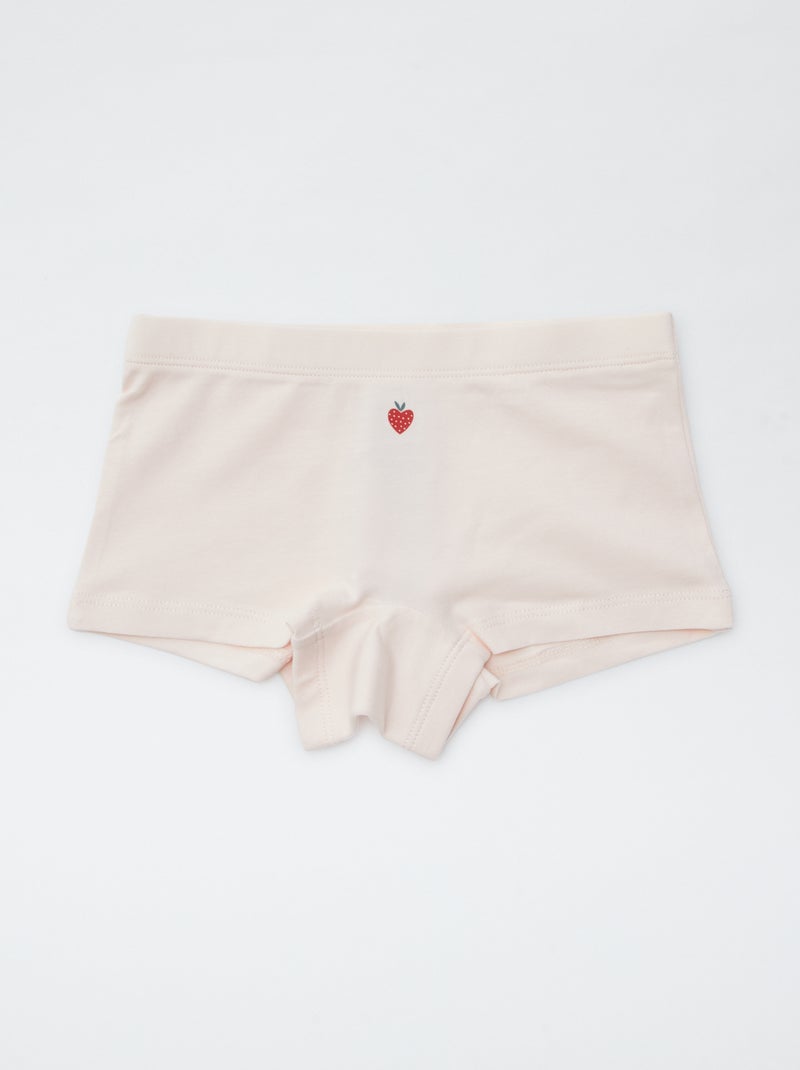 Set di 4 shorty stampati ROSSO - Kiabi
