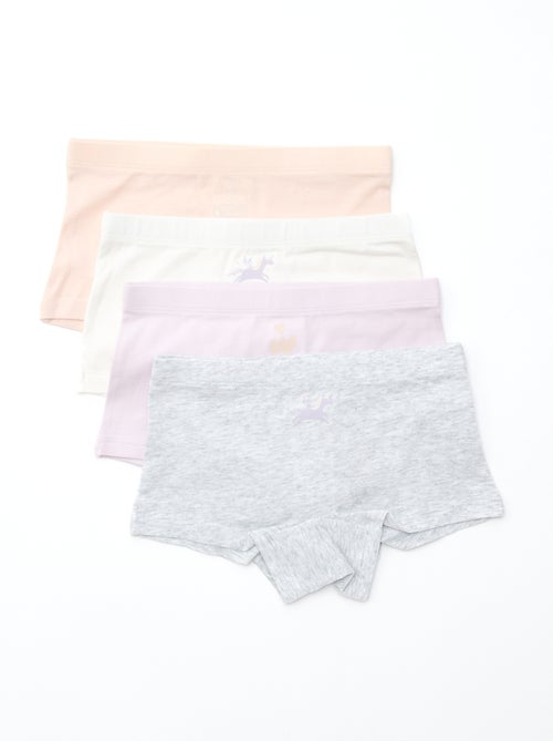 Set di 4 shorty stampati - Kiabi