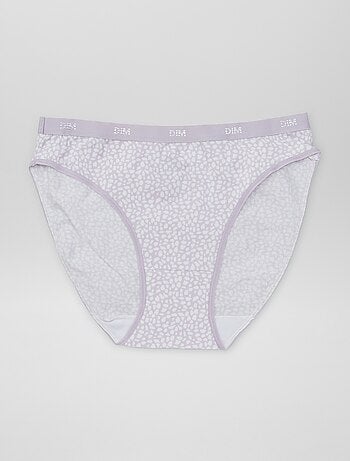 Set di 4 slip con stampa 'DIM'