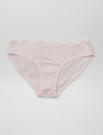 Set di 4 slip stampati