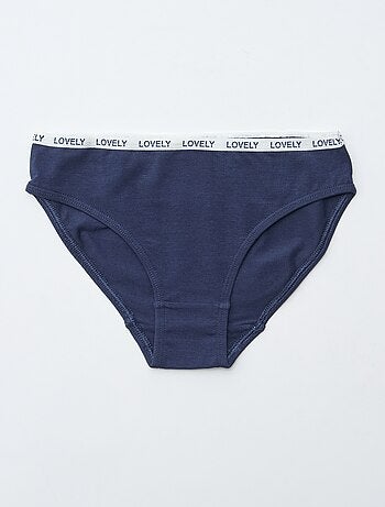 Set di 4 slip stampati