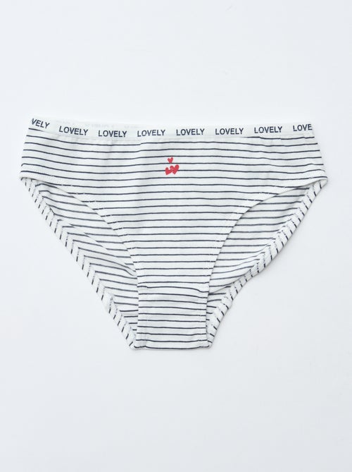 Set di 4 slip stampati - Kiabi