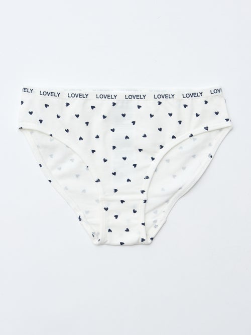 Set di 4 slip stampati - Kiabi