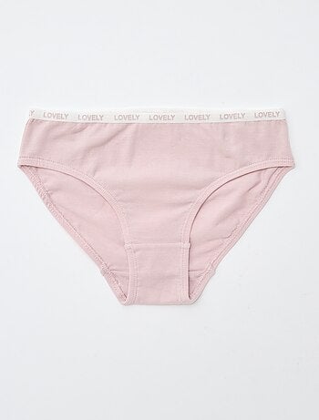Set di 4 slip stampati