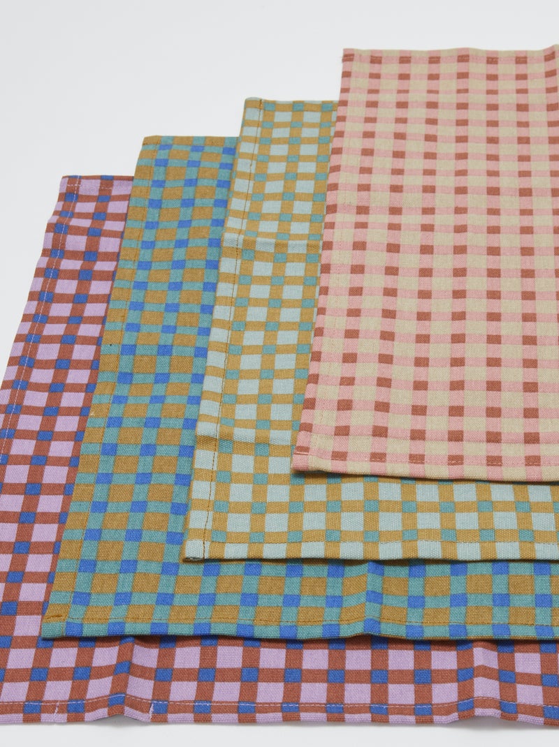 Set di 4 tovaglioli da tavola - Kiabi Home BEIGE - Kiabi