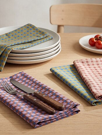 Set di 4 tovaglioli da tavola 40 x 40 cm - Kiabi Home
