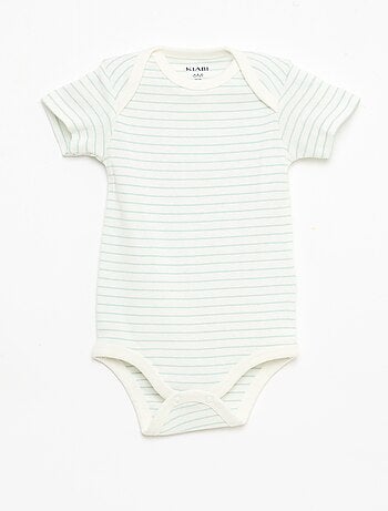 Set di 5 body a maniche corte in cotone