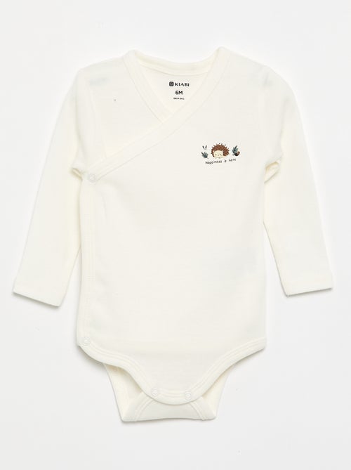 Set di 5 body stampati in cotone - Kiabi