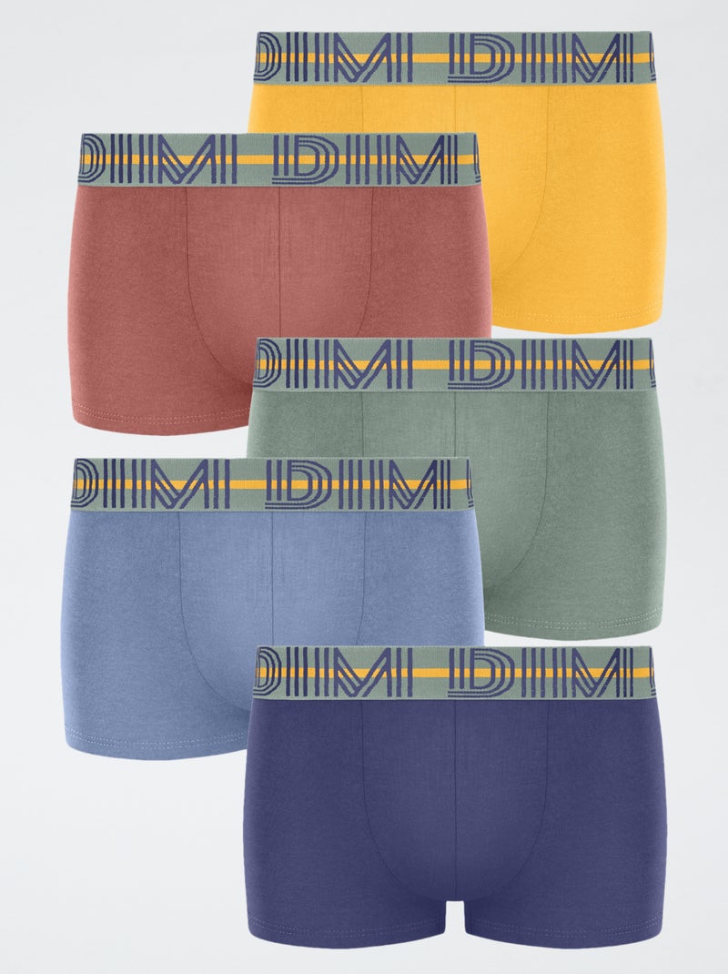 Set di 5 boxer - Dim Beige - Kiabi