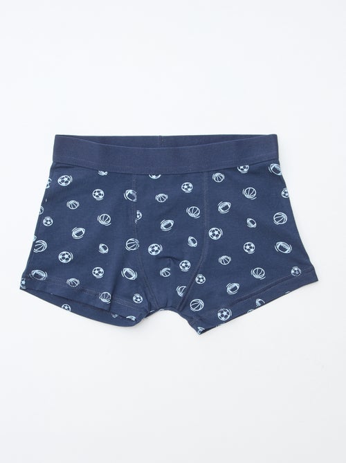 Set di 5 boxer da uomo con motivi fantasia - Kiabi Set di 5 boxer da uomo con motivi fantasia - Kiabi