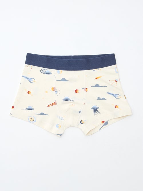 Set di 5 boxer da uomo con motivi fantasia - Kiabi Set di 5 boxer da uomo con motivi fantasia - Kiabi