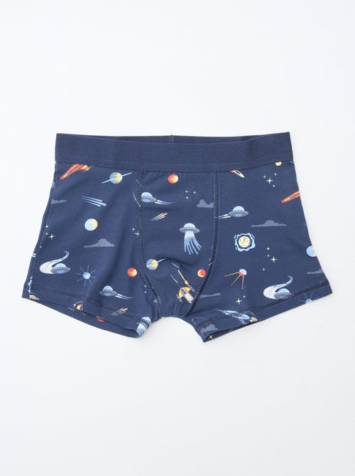 Set di 5 boxer da uomo con motivi fantasia - Kiabi Set di 5 boxer da uomo con motivi fantasia - Kiabi