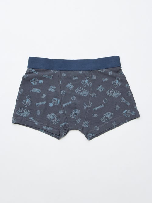 Set di 5 boxer da uomo con motivi fantasia - Kiabi