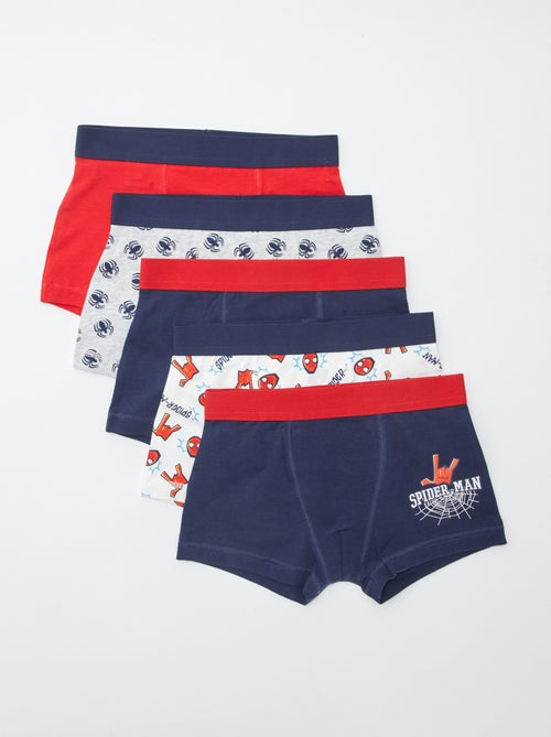 Set di 5 boxer 'Spiderman' - Kiabi