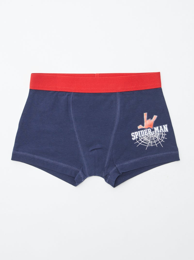 Set di 5 boxer 'Spiderman' BLU - Kiabi