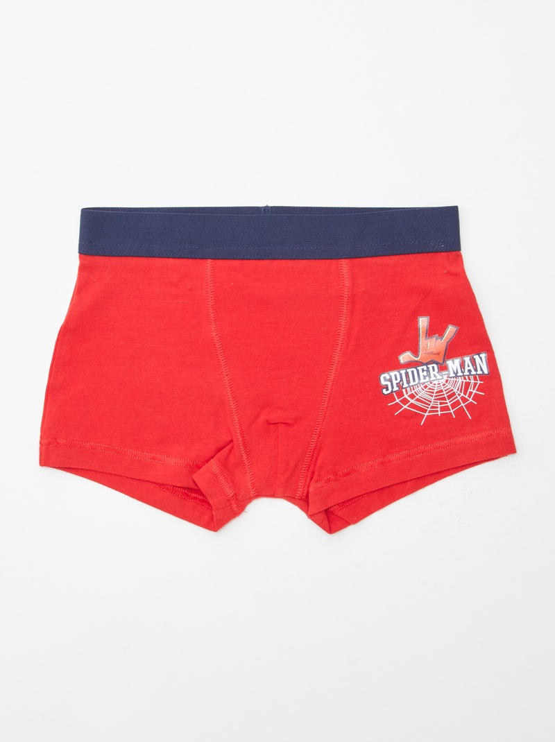 Set di 5 boxer 'Spiderman' BLU - Kiabi