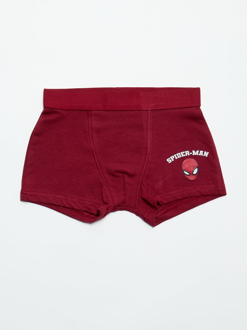 Set di 5 boxer 'Spiderman' Nero - Kiabi